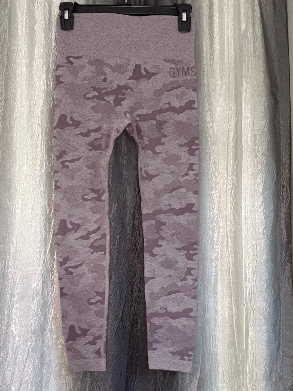 GYMSHARK Lavender Camo Leggings NWOT